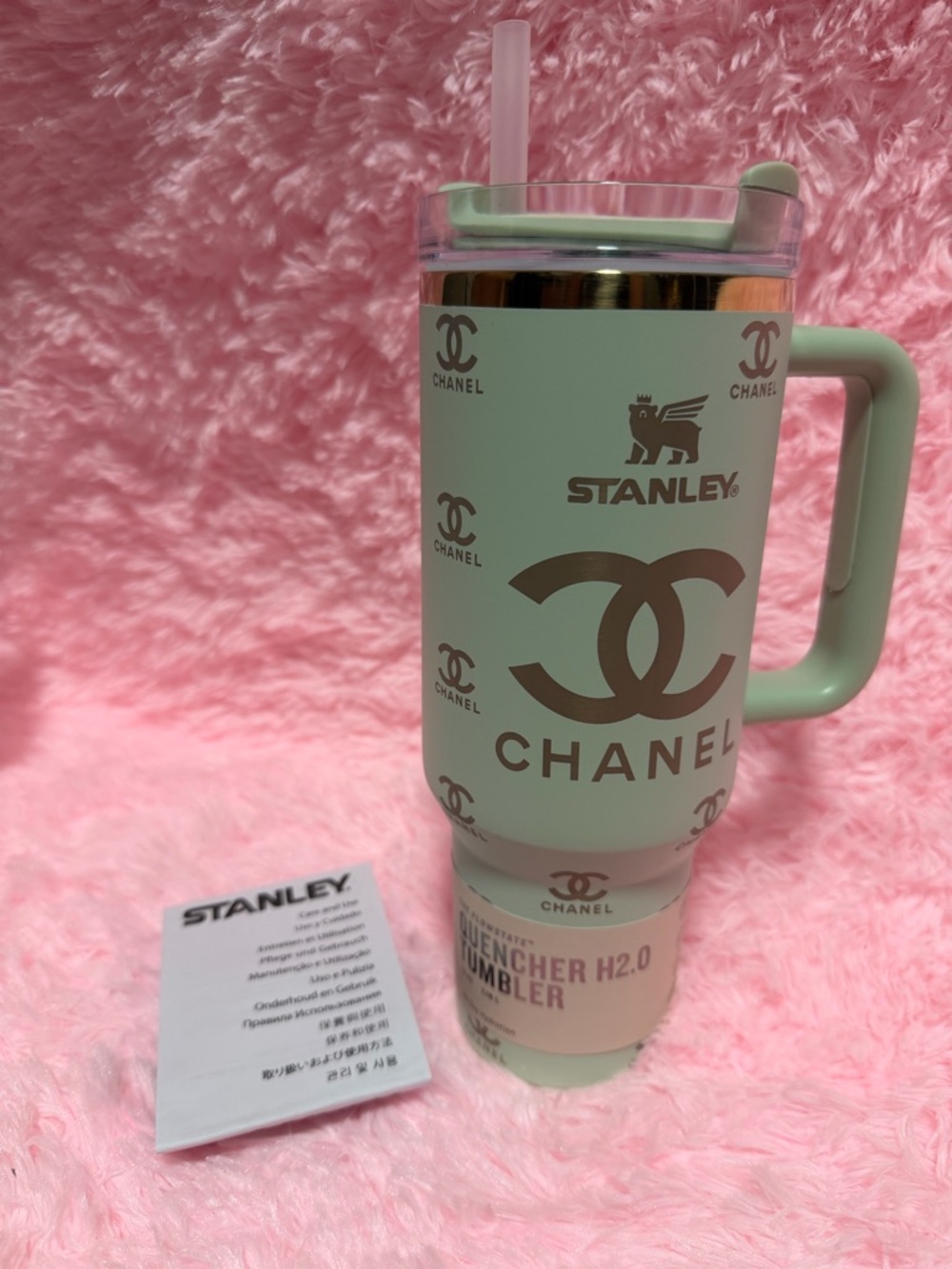 Stanley mint green Insulated Tumbler Mug
